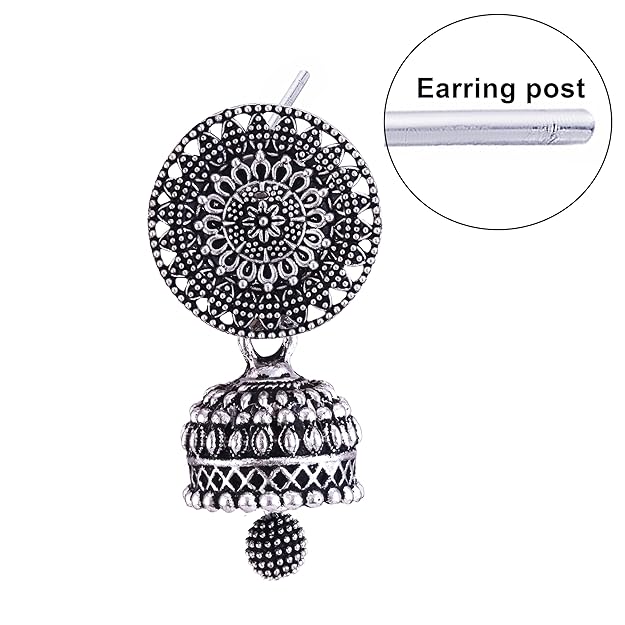 Chandbali Stylish Jhumkas Traditional Earrings Set of 12