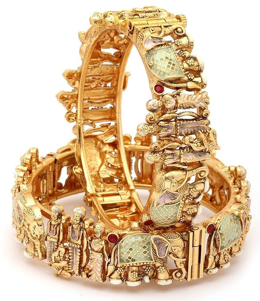 Meenakari Ram Parivar Bangles