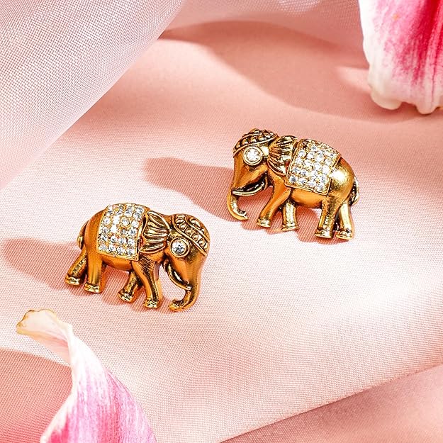 Gold Plated Temple Jewellery Set