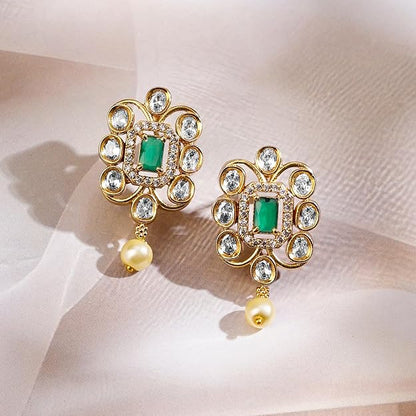 Temple Jewellery Choker CZ Set
