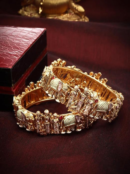 Meenakari Ram Parivar Bangles
