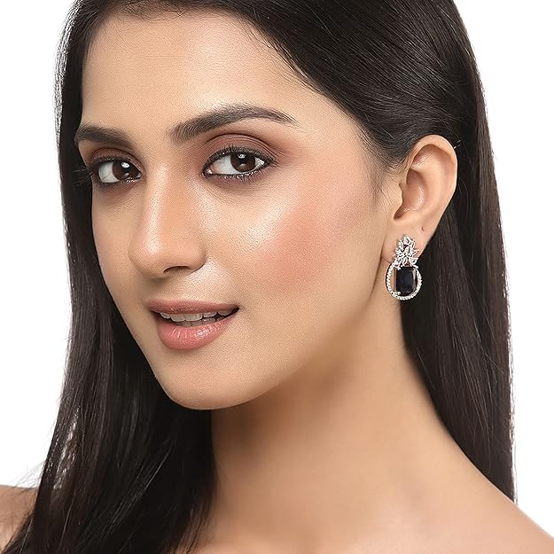 Diamond stud earrings with brilliant timeless sparkle