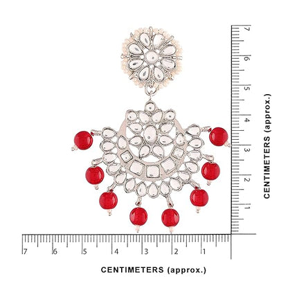 Traditional Indian earrings inspired by classic Indian jewelry