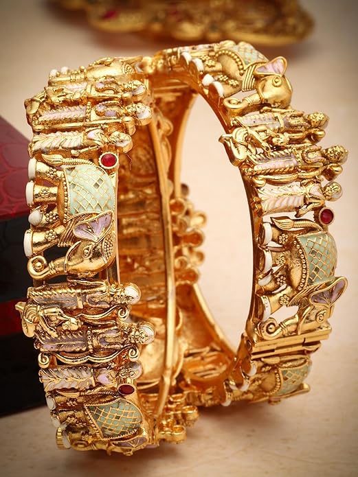 Meenakari Ram Parivar Bangles