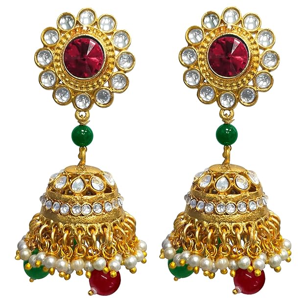 Bridal necklace and earring set for Indian weddings