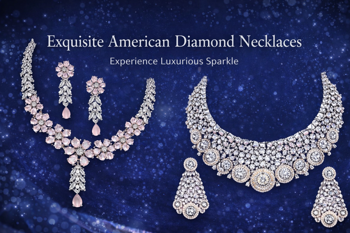 American Diamond Necklaces