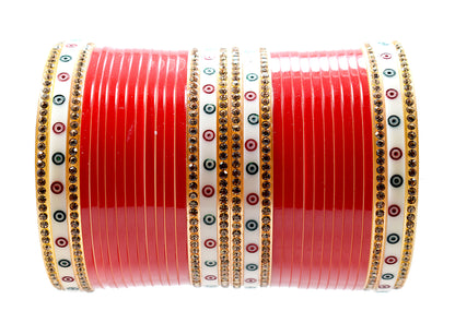 Limited Edition Red Bridal Punjabi Chuda