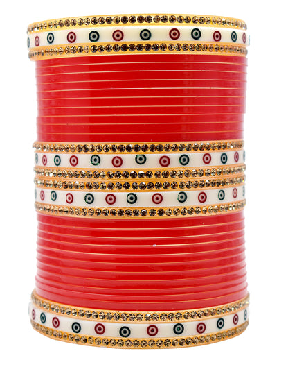 Limited Edition Red Bridal Punjabi Chuda