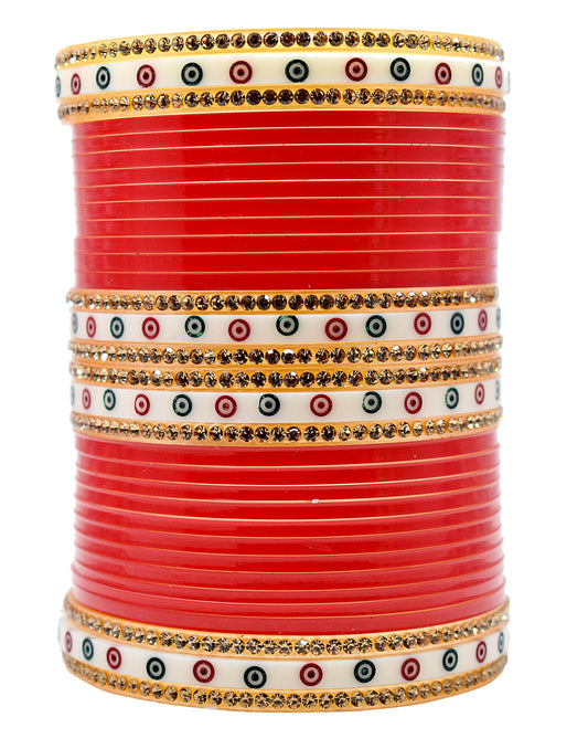 Limited Edition Red Bridal Punjabi Chuda/Chura Available at Very Cheapest Price for Womens & Girls