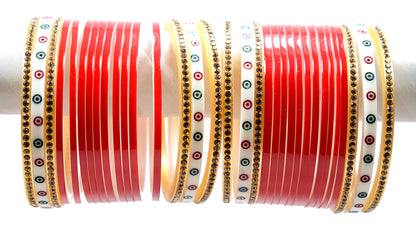 Limited Edition Red Bridal Punjabi Chuda