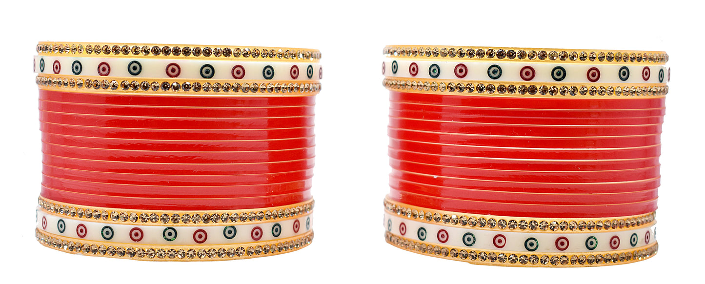 Limited Edition Red Bridal Punjabi Chuda
