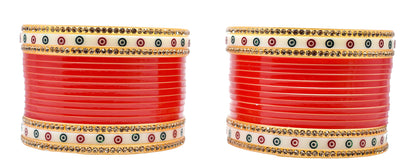 Limited Edition Red Bridal Punjabi Chuda