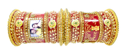 Premium Limited Edition Karwachauth Special Personalized Chuda With Couple Photo #Karwachauth Special For Women/Wife/Partner