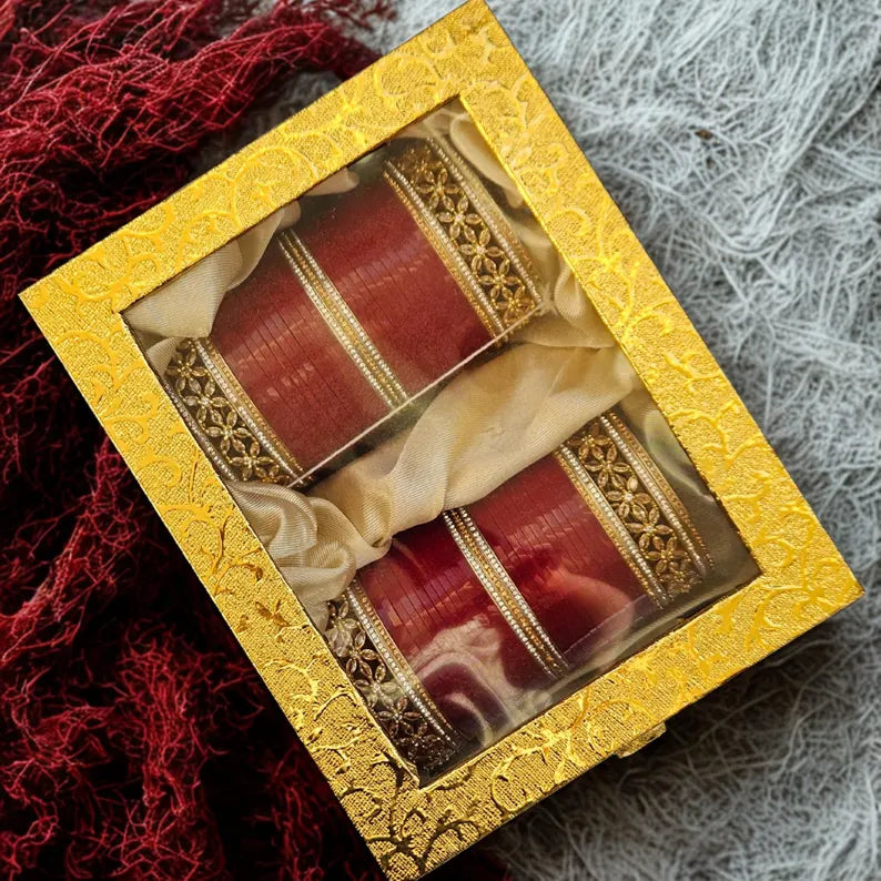 Red Punjabi Bridal Chura