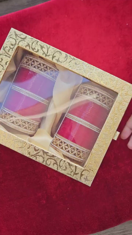 Red Punjabi Bridal Chura